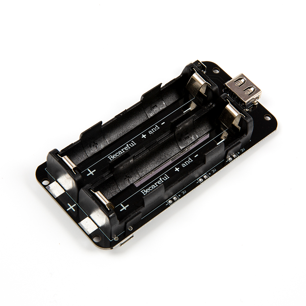 Плата расширения с 2 x 18650 5V 3A 3V 1A Micro USB для Arduino ESP32 ESP8266?1 переключатель?